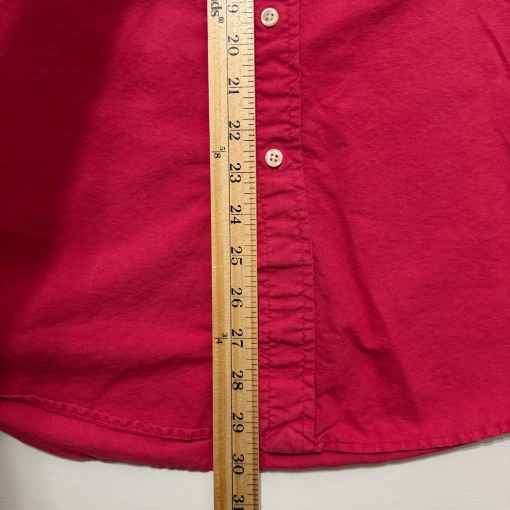 Ralph Lauren Button Down Shirt Mens Large Excellent Long Sleeve Cotton Pony - Picture 6 of 7